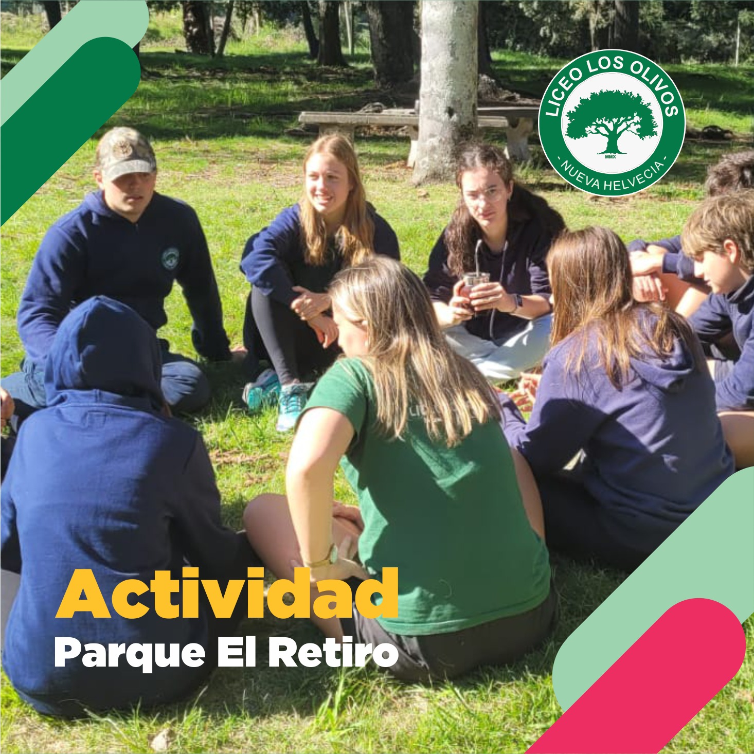 Actividad en Parque Retiro